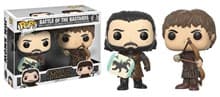 Games of Thrones: Battle of the Bastards - Jon Snow and Ramsay Bolton 2-pack - Pop! Vinyl - Funko card