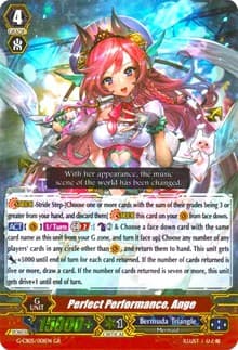 Perfect Performance, Ange - G-CB05: Prismatic Divas - Cardfight Vanguard card