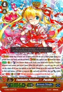 Fantastic Passion, Pacifica - G-CB05: Prismatic Divas - Cardfight Vanguard card