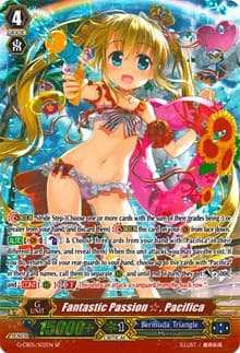 Fantastic Passion, Pacifica (SP) - G-CB05: Prismatic Divas - Cardfight Vanguard card