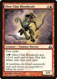 Ghor-Clan Bloodscale - Guildpact - Magic: The Gathering card