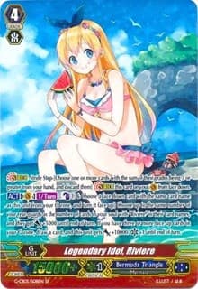Legendary Idol, Riviere (SP) - G-CB05: Prismatic Divas - Cardfight Vanguard card