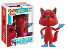 Dr. Seuss: Fox In Socks (Flocked) (GameStop Exclusive) - Pop! Vinyl - Funko card