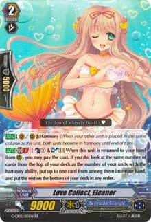 Love Collect, Eleanor - G-CB05: Prismatic Divas - Cardfight Vanguard card