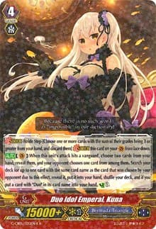 Duo Idol Emperal, Kuna (Black) - G-CB05: Prismatic Divas - Cardfight Vanguard card