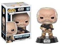 Star Wars Rogue One: Weeteef Cyubee (Bobble-Head) - Pop! Vinyl - Funko card