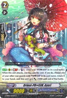 Orient-PRISM, Ayari - G-CB05: Prismatic Divas - Cardfight Vanguard card