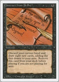 Contract from Below - Revised Edition - Magic: The Gathering card