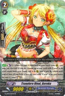 Tsundere Rival, Ruruka - G-CB05: Prismatic Divas - Cardfight Vanguard card