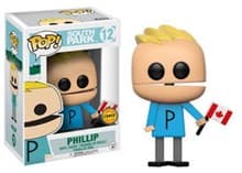 South Park: Phillip with Canadian Flag (Limited Edition Chase) - Pop! Vinyl - Funko card