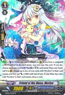 Friend of the Moon, Marina - G-CB05: Prismatic Divas - Cardfight Vanguard card
