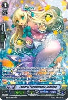 Talent of Perseverance, Shandee (SP) - G-CB05: Prismatic Divas - Cardfight Vanguard card