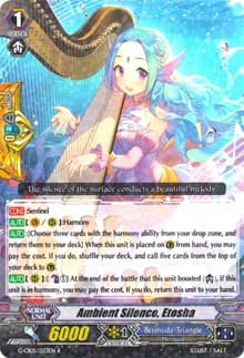 Ambient Silence, Etosha - G-CB05: Prismatic Divas - Cardfight Vanguard card