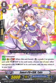 Sweet-PRISM, Tytis - G-CB05: Prismatic Divas - Cardfight Vanguard card