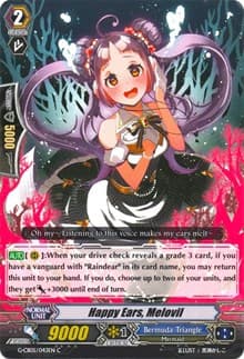 Happy Ears, Melovil - G-CB05: Prismatic Divas - Cardfight Vanguard card
