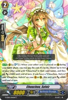 Chouchou, Selviz - G-CB05: Prismatic Divas - Cardfight Vanguard card