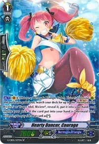 Hearty Dancer, Courage (SP) - G-CB05: Prismatic Divas - Cardfight Vanguard card