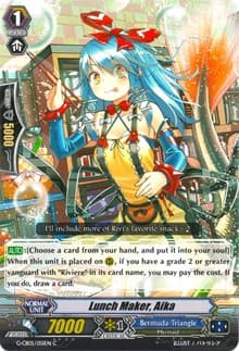Lunch Maker, Aika - G-CB05: Prismatic Divas - Cardfight Vanguard card