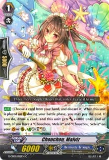 Chouchou, Malviz - G-CB05: Prismatic Divas - Cardfight Vanguard card