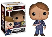 Hannibal: Hannibal Lecter (Blood Spattered) (Limited Edition) (SDCC Exclusive) - Pop! Vinyl - Funko card