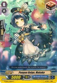 Punpun Bulge, Mahaka - G-CB05: Prismatic Divas - Cardfight Vanguard card