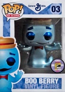 Ad Icons: Boo Berry (Metallic) (Limited Edition) (SDCC Exclusive) - Pop! Vinyl - Funko card