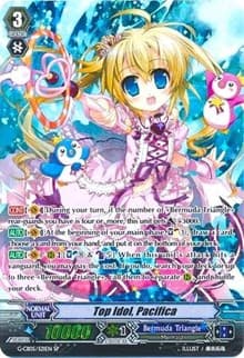 Top Idol, Pacifica (SP) - G-CB05: Prismatic Divas - Cardfight Vanguard card