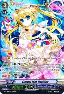 Eternal Idol, Pacifica (SP) - G-CB05: Prismatic Divas - Cardfight Vanguard card