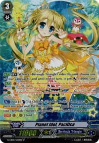Planet Idol, Pacifica (SP) - G-CB05: Prismatic Divas - Cardfight Vanguard card
