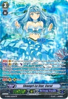 Shangri-La Star, Coral (SP) - G-CB05: Prismatic Divas - Cardfight Vanguard card