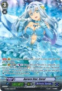 Aurora Star, Coral (SP) - G-CB05: Prismatic Divas - Cardfight Vanguard card