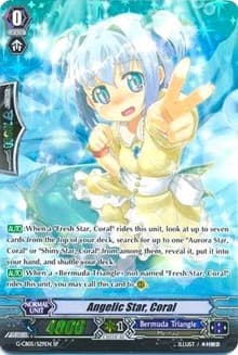 Angelic Star, Coral (SP) - G-CB05: Prismatic Divas - Cardfight Vanguard card