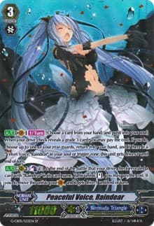 Peaceful Voice, Raindear (SP) - G-CB05: Prismatic Divas - Cardfight Vanguard card