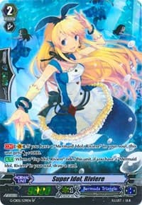 Super Idol, Riviere (SP) - G-CB05: Prismatic Divas - Cardfight Vanguard card