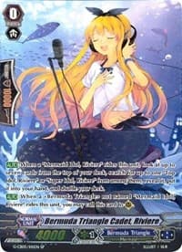 Bermuda Triangle Cadet, Riviere (SP) - G-CB05: Prismatic Divas - Cardfight Vanguard card