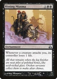 Hissing Miasma - Guildpact - Magic: The Gathering card