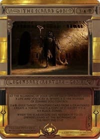 The Scarab God - Masterpiece Series: Amonkhet Invocations - Magic: The Gathering card