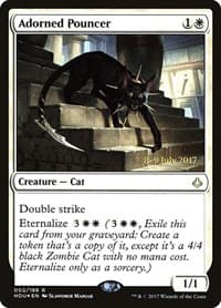 Adorned Pouncer - Prerelease Cards - Magic: The Gathering card