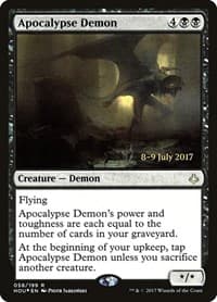 Apocalypse Demon - Prerelease Cards - Magic: The Gathering card
