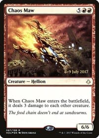 Chaos Maw - Prerelease Cards - Magic: The Gathering card