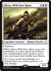 Djeru, With Eyes Open - Prerelease Cards - Magic: The Gathering card