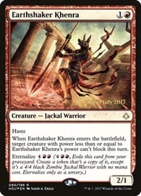Earthshaker Khenra - Prerelease Cards - Magic: The Gathering card