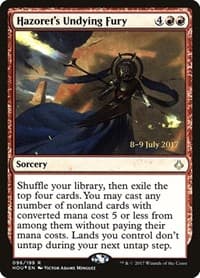 Hazoret's Undying Fury - Prerelease Cards - Magic: The Gathering card