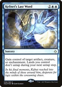 Kefnet's Last Word - Prerelease Cards - Magic: The Gathering card