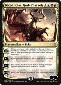 Nicol Bolas, God-Pharaoh - Prerelease Cards - Magic: The Gathering card