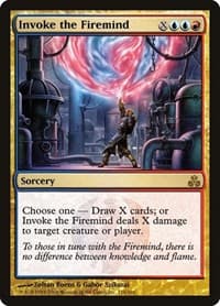 Invoke the Firemind - Guildpact - Magic: The Gathering card
