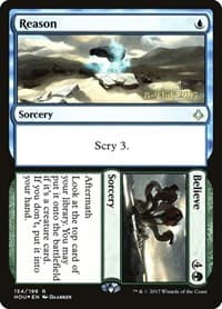 Reason // Believe - Prerelease Cards - Magic: The Gathering card