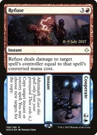 Refuse // Cooperate - Prerelease Cards - Magic: The Gathering card