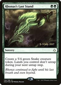 Rhonas's Last Stand - Prerelease Cards - Magic: The Gathering card
