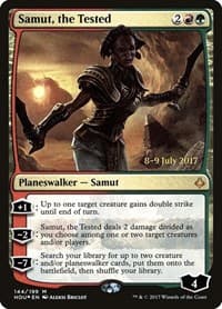 Samut, the Tested - Prerelease Cards - Magic: The Gathering card